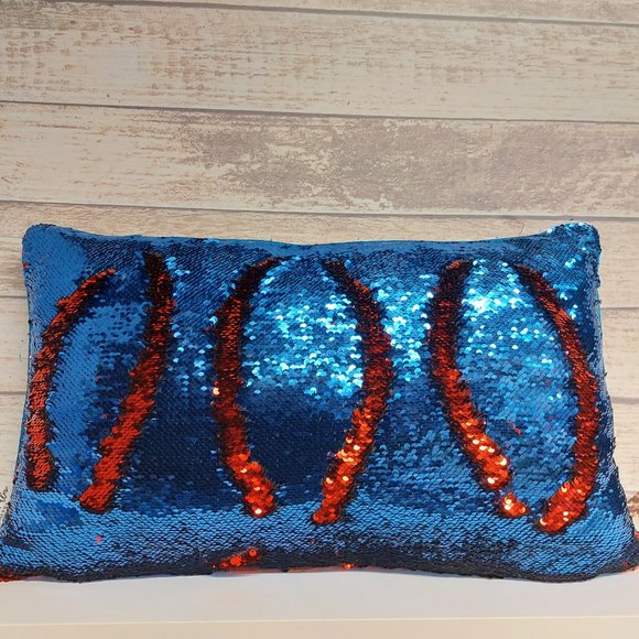 Mermaid Pillow Company Superhero Sequin Pillow - Picture 3 of 5